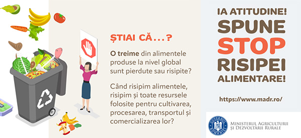 IA ATITUDINE! SPUNE STOP RISIPEI ALIMENTARE!